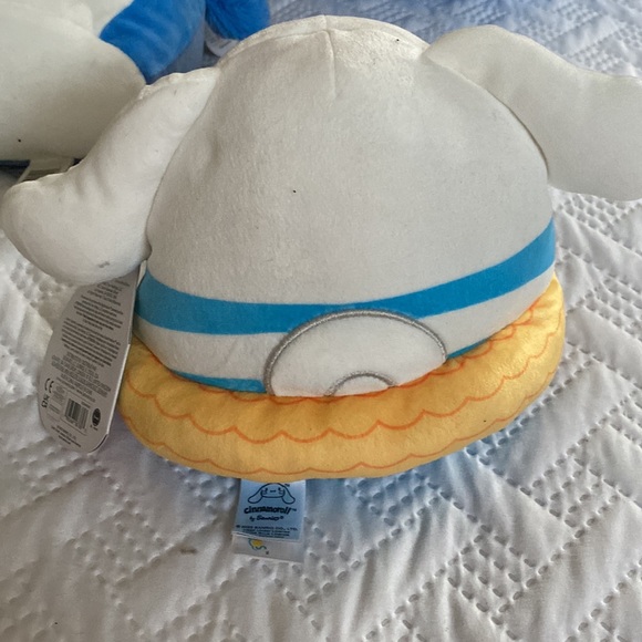 SANRIO SQUISHMALLOWS 6" Cinnamoroll Beach Swim Pool NWT - Picture 5 of 5
